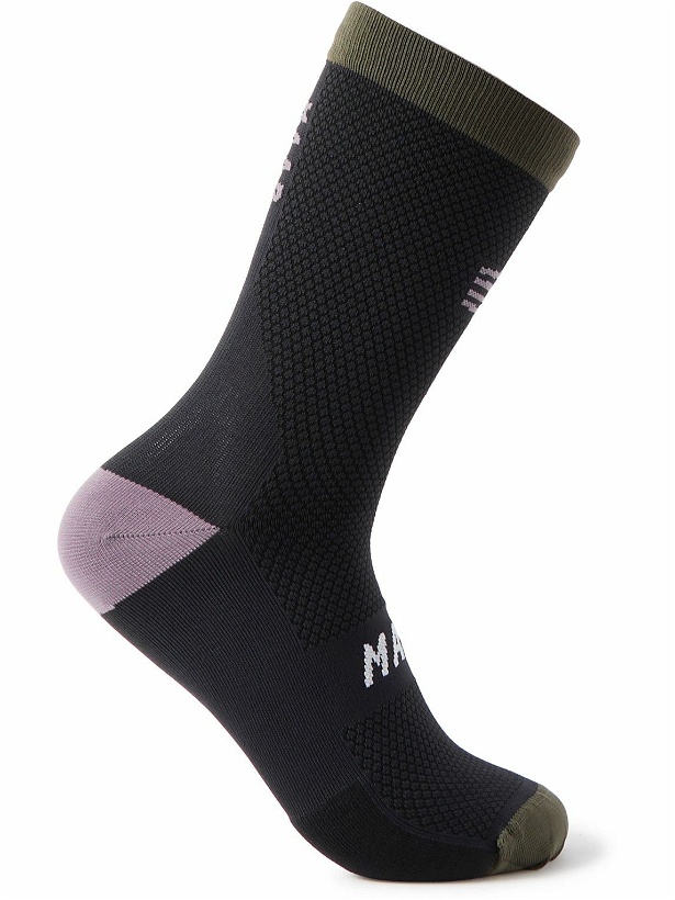 Photo: MAAP - Sphere Pro Air Stretch-Knit Cycling Socks - Black