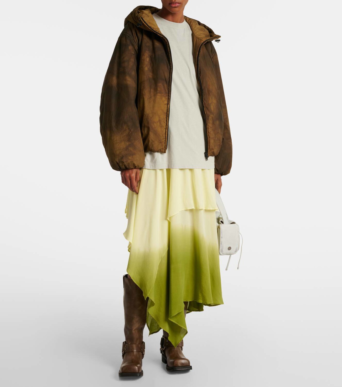 Acne Studios Hooded puffer jacket