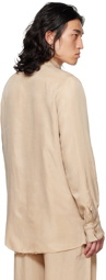 Gabriela Coll Garments SSENSE Exclusive Beige No.187 Shirt