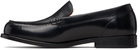 A.P.C. Black Moc Loafers