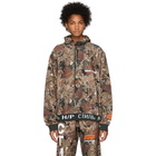 Heron Preston Brown Camo Hoodie