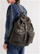 RRL - Large Leather Backpack