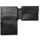 Acne Studios - Logo-Print Leather Trifold Wallet - Black
