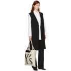 Sara Lanzi Black Tie Long Vest
