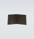 Saint Laurent - Cassandre Tiny leather bifold wallet