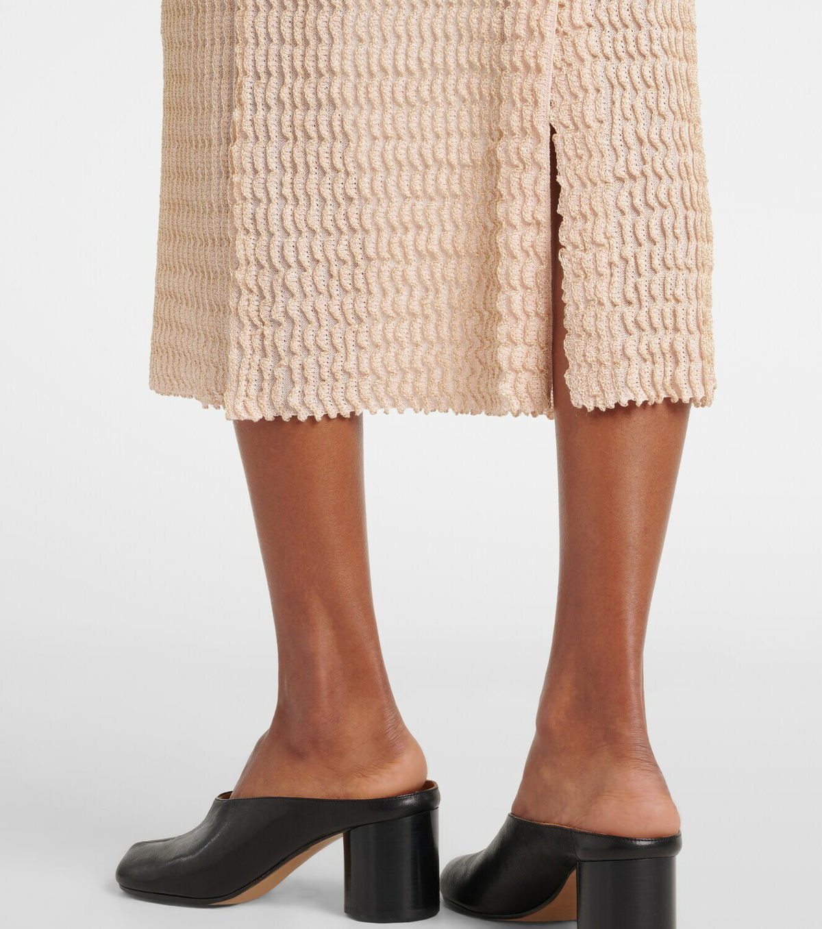 Maison Margiela Knitted midi skirt