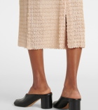 Maison Margiela Knitted midi skirt