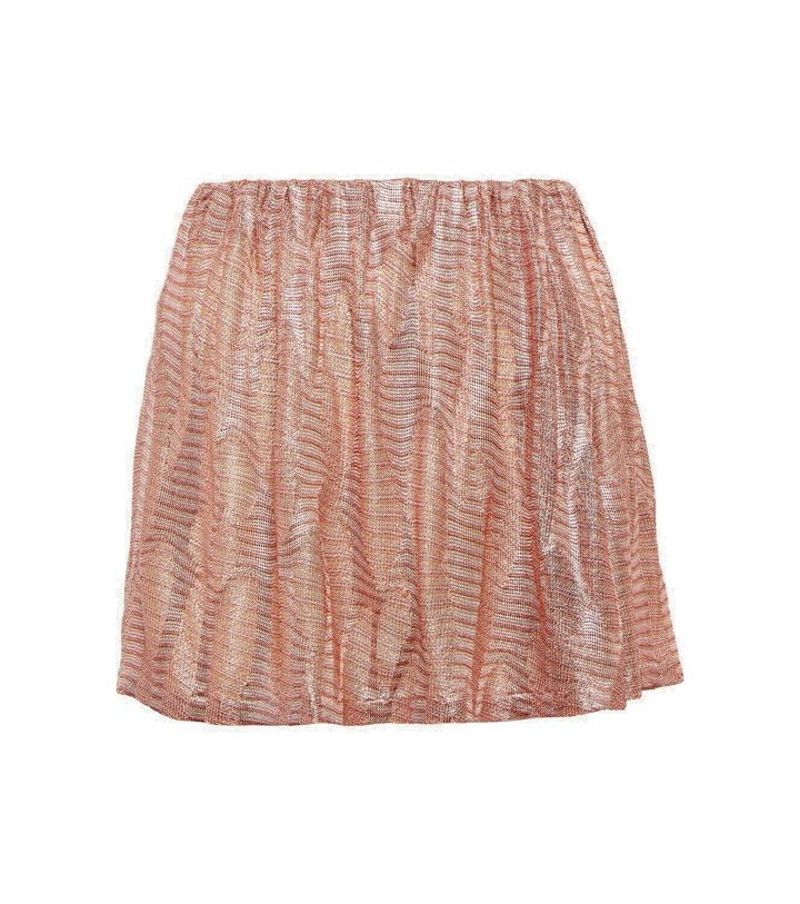 Photo: Missoni Mare Jacquard miniskirt