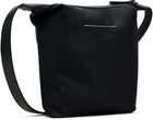 MM6 Maison Margiela Black Logo Patch Pouch