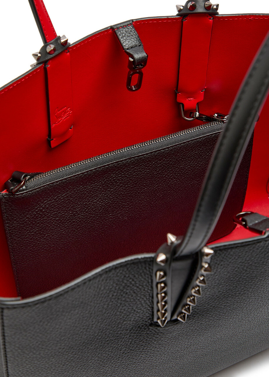 Christian Louboutin Cabata Small Leather Tote - Black - One Size