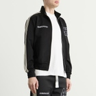 ANNIE HOOD Men's College Track Jacket in Black