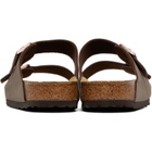 Birkenstock Brown Regular Arizona Birkibuc Sandals