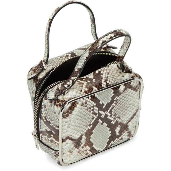 Alexander Wang Grey Snake Halo Bag