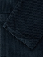 Portuguese Flannel - Cotton-Corduroy Blazer - Blue