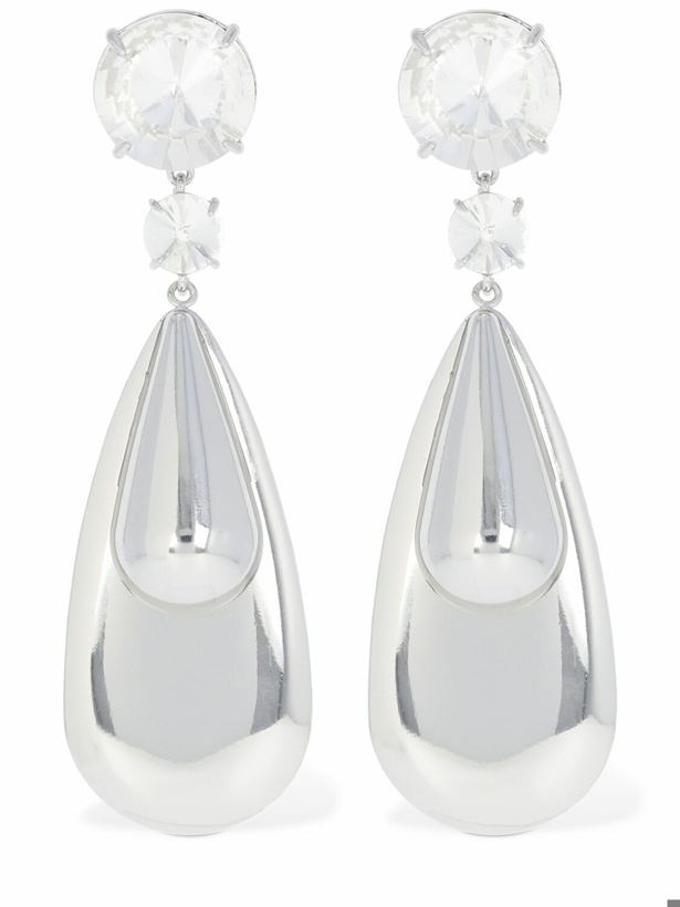 Photo: AREA - Crystal Teardrop Earrings