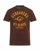 Dsquared2 Mens T-shirt in Brown
