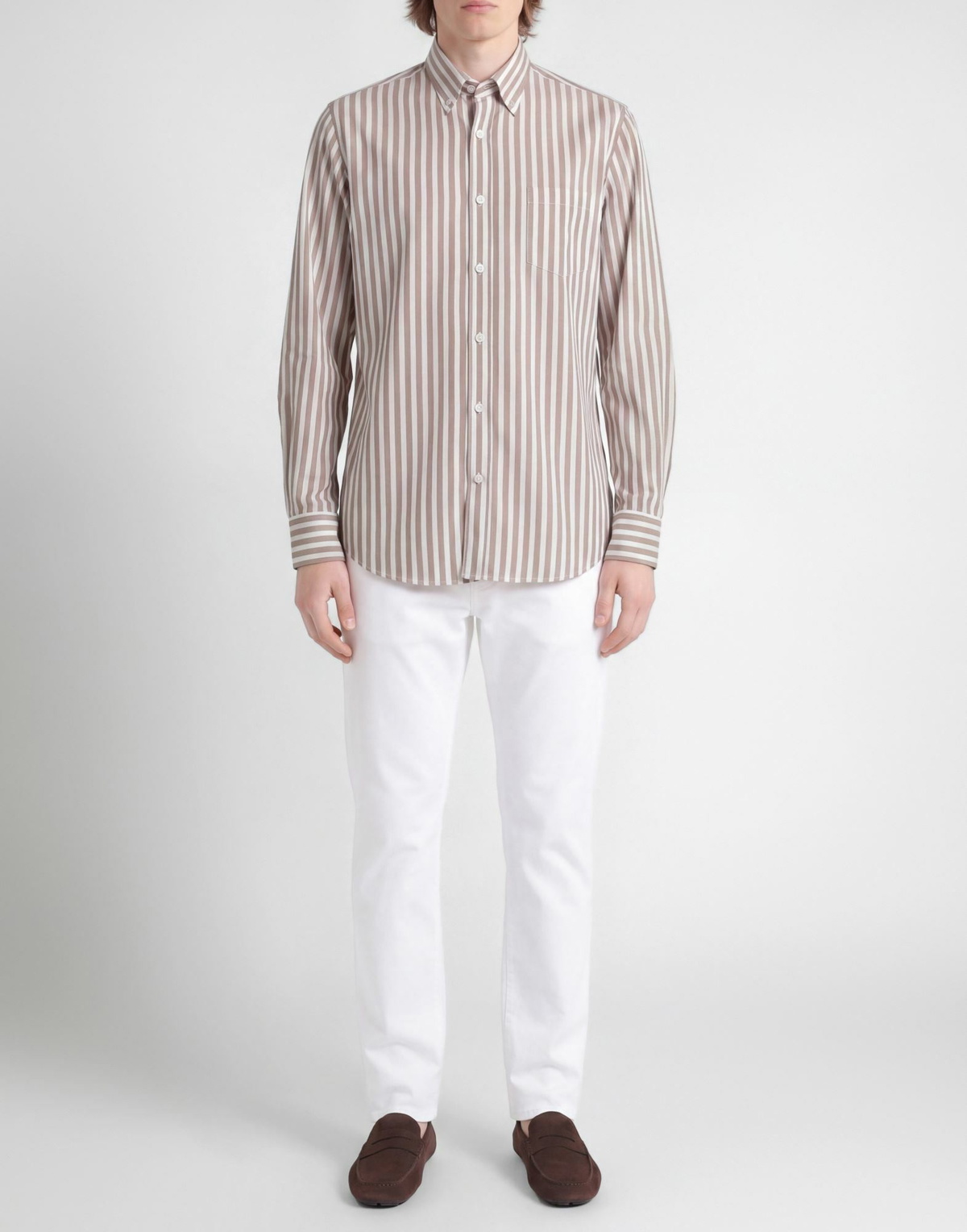 Paul & Shark Mens Shirt Taupe