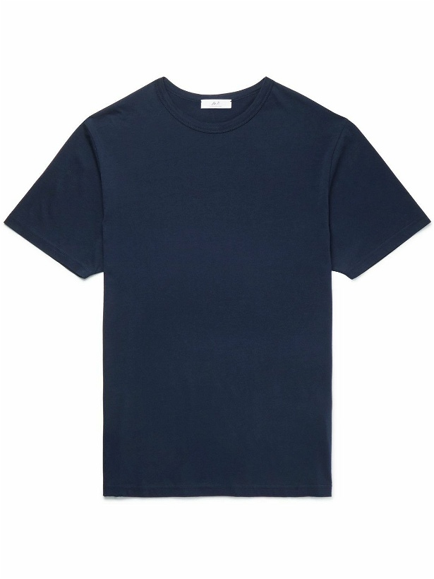Photo: Mr P. - Cotton-Jersey T-Shirt - Blue