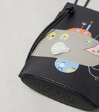 Loewe x Suna Fujita Submarine Pebble Dice leather bucket bag