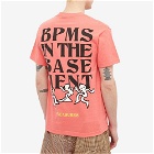 Pleasures Men's BPM T-Shirt in Coral