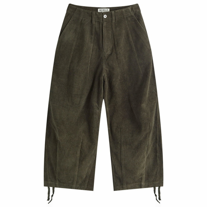 Photo: Merely Made Men's Premium Nomadic Trousers in Blanket Khaki
