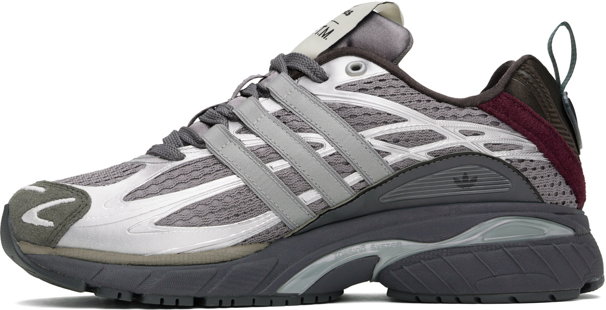 Song for the Mute Silver & Gray adidas Originals Edition 004 AdiStar Cushion Sneakers
