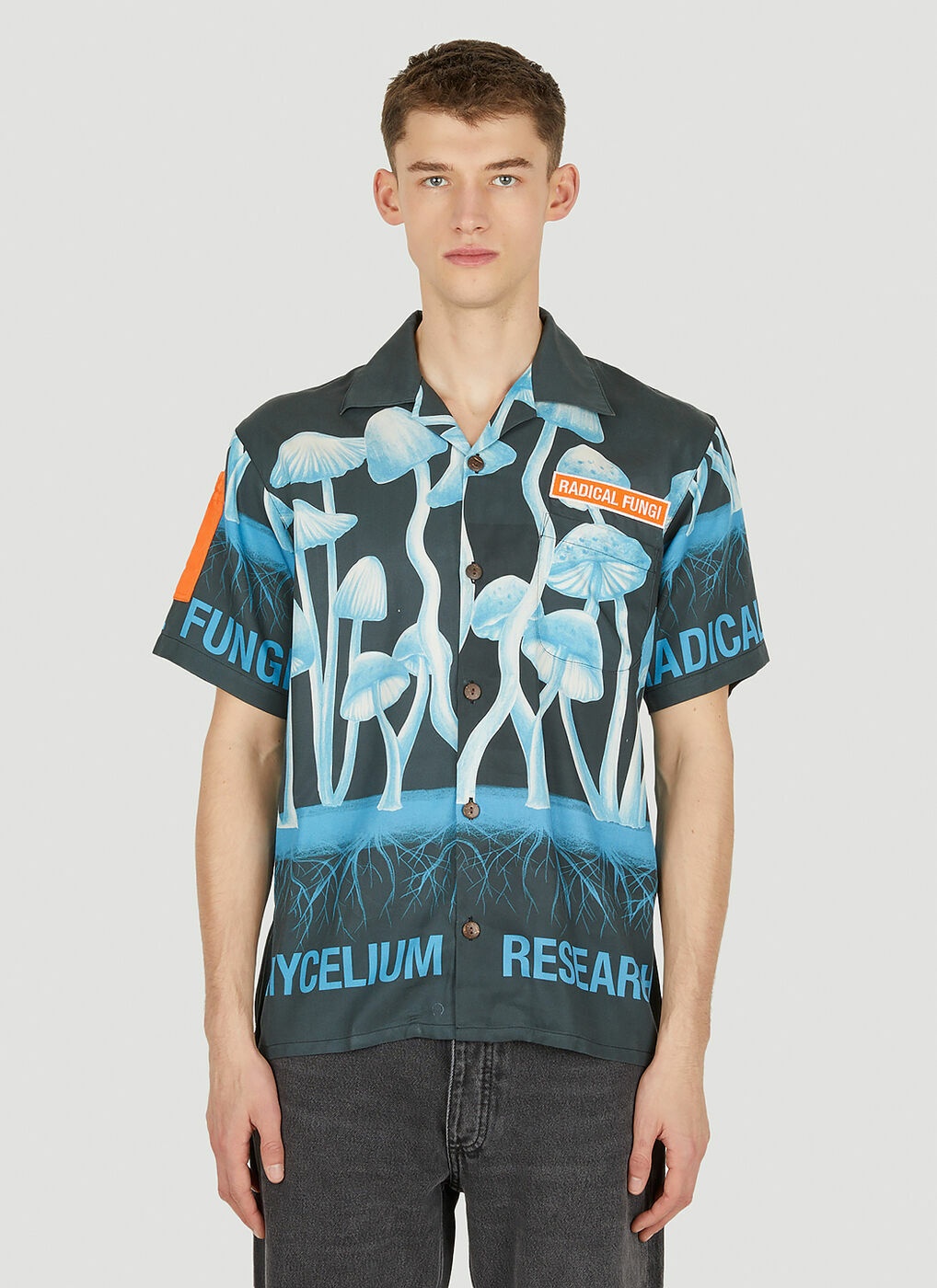 Radical Fungi Shirt in Blue Space Available