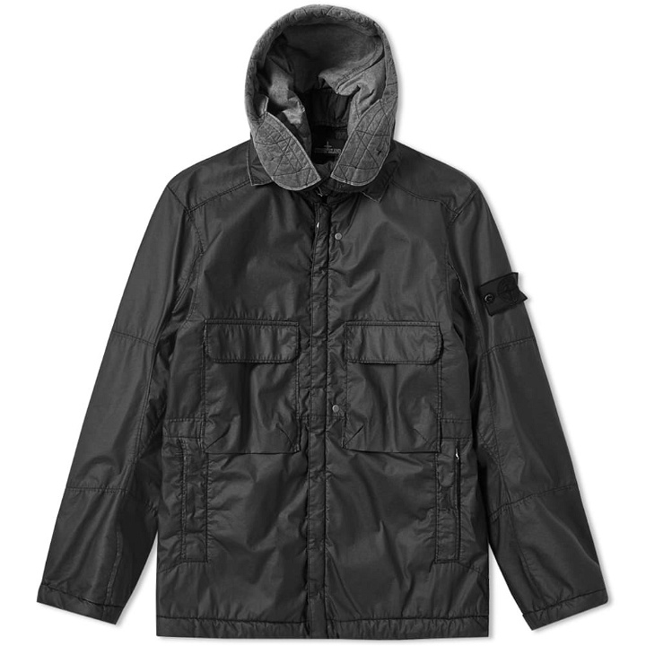 Photo: Stone Island Shadow Project Poly-Hide Garment Dyed Hooded Parka