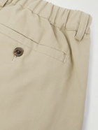 A Kind Of Guise - Straight-Leg Cotton-Twill Trousers - Neutrals