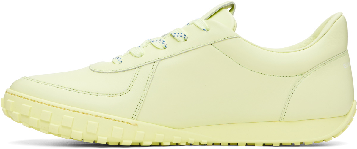 Givenchy Green Glide Leather Sneakers