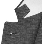 AMI - Grey Slim-Fit Unstructured Wool Suit Jacket - Gray