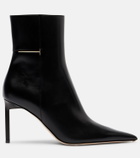 Tom Ford Julianne 85 leather ankle boots