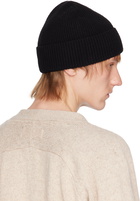 Polo Ralph Lauren Black Signature Cuff Beanie