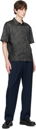 Dime Black Chilling Satin Shirt