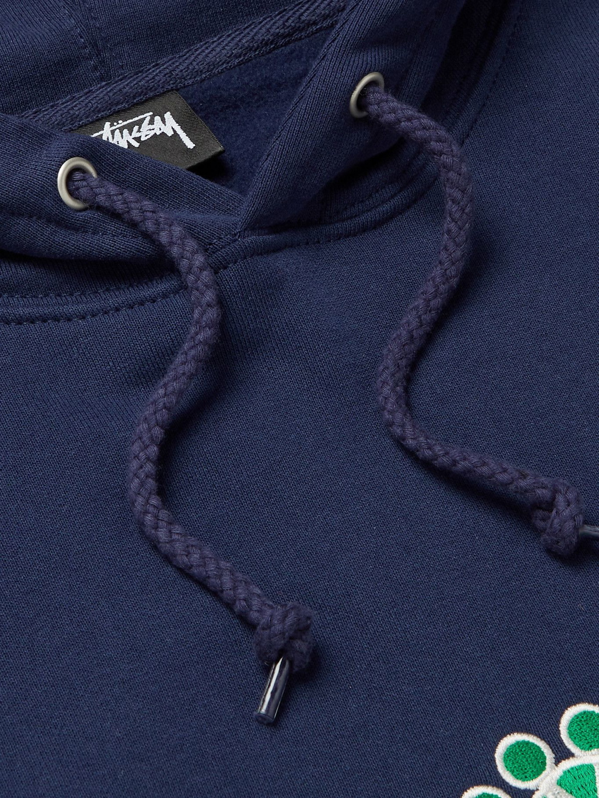 Stussy BASIC STUSSY HOODIE Blue - navy