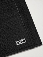 HUGO BOSS - Cross-Grain Leather Cardholder