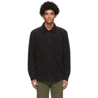 rag and bone Black Heath Overshirt Jacket