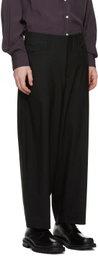 Factor's Black Balloon Trousers