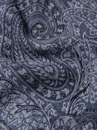 Etro - Paisley-Print Silk-Crepon Shirt - Blue