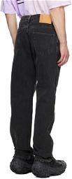 Martine Rose Black Relaxed-Fit Jeans