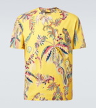 Etro Printed cotton jersey T-shirt