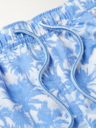 Peter Millar - Long-Length Printed Swim Shorts - Blue