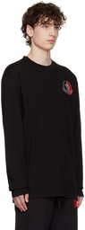 Moncler Genius 2 Moncler 1952 Black Cotton Long Sleeve T-Shirt