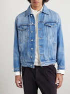 UMIT BENAN - Kevin Faded Denim Jacket - Blue