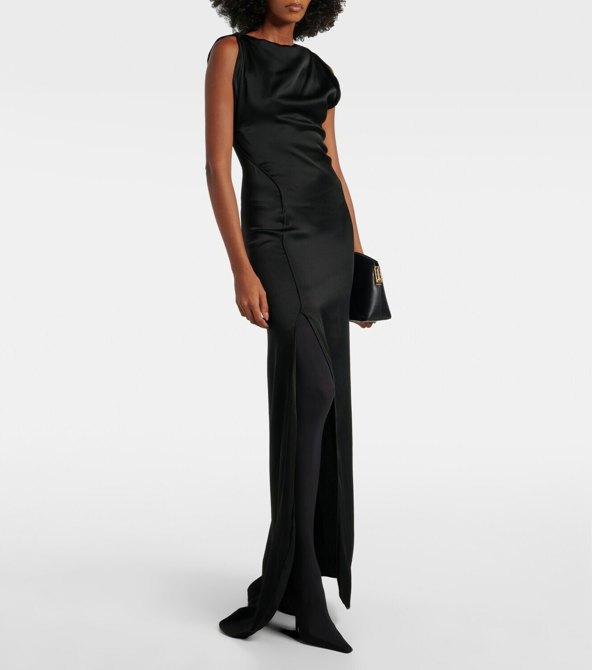Victoria Beckham 100 jersey over-the-knee boots