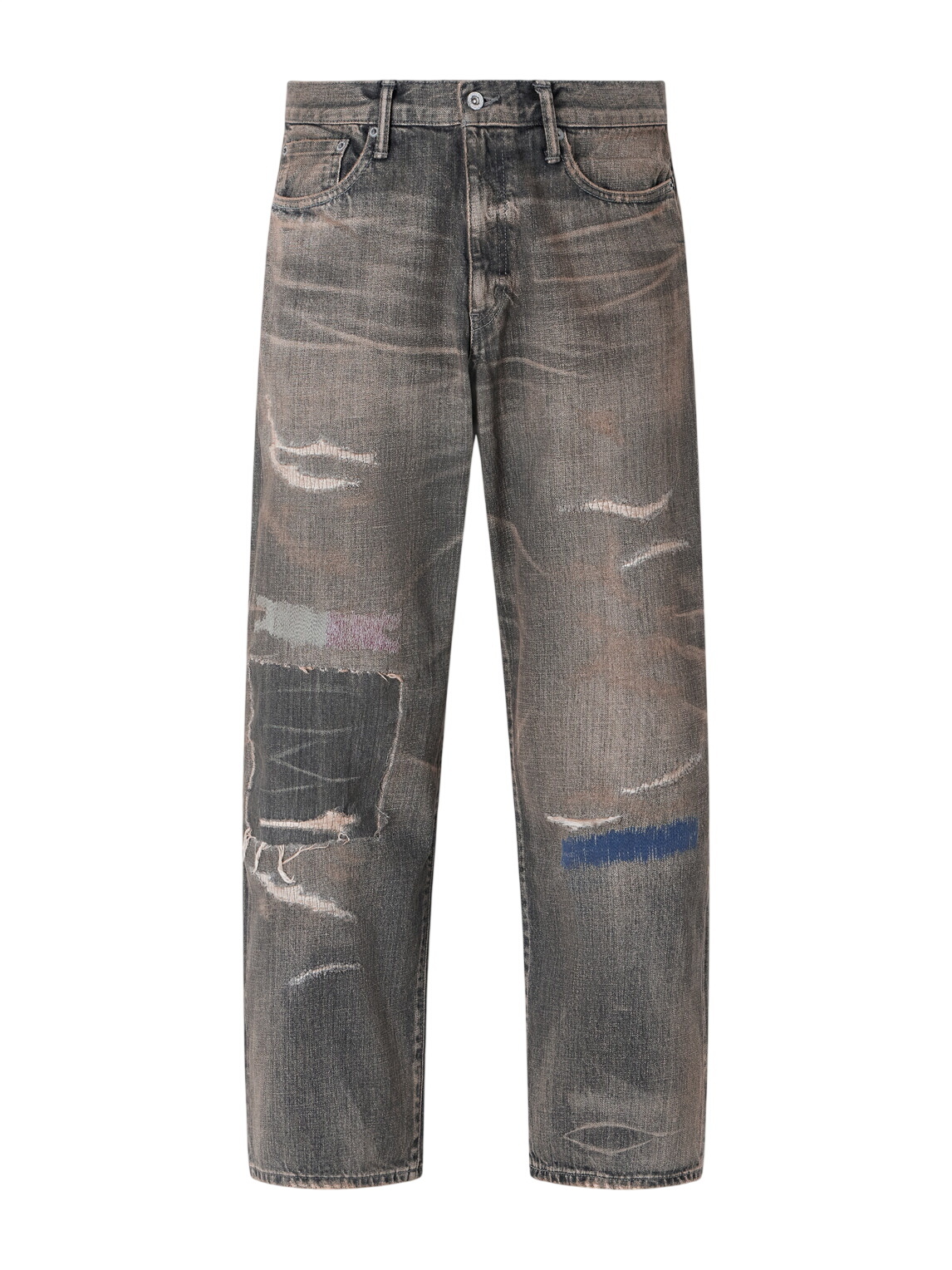 Neighborhood Men's Wide Cargo Pants in Olive Drab Neighborhood