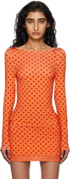 Miaou Orange & Red Amelia T-shirt
