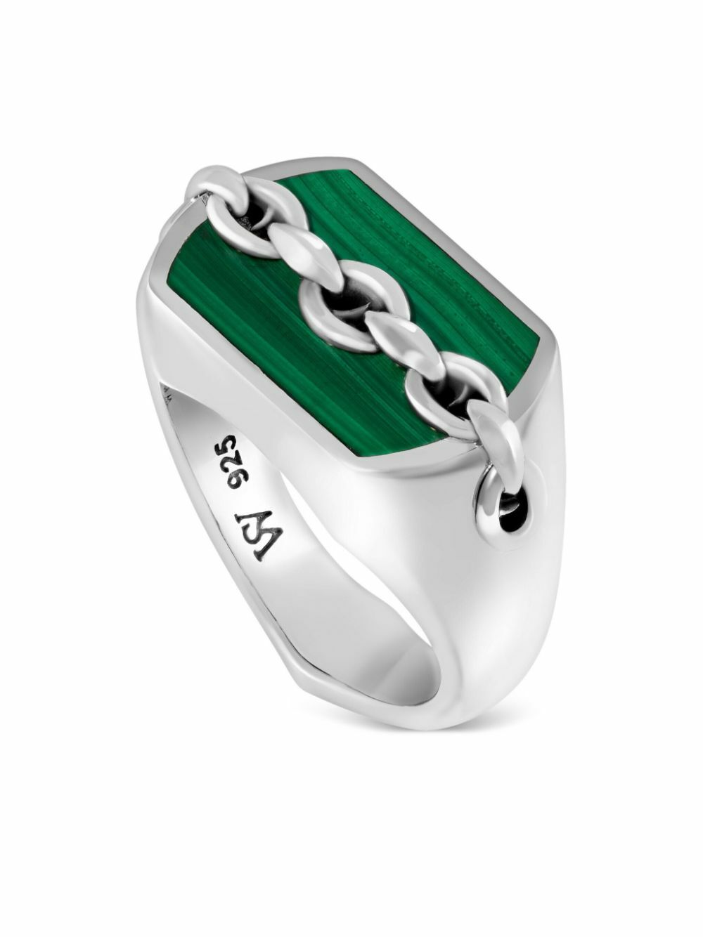 Stephen Webster Sterling Silver Inline Signet Ring