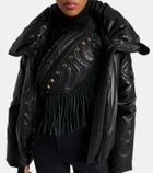 Goldbergh Sorriso fringed leather belt bag