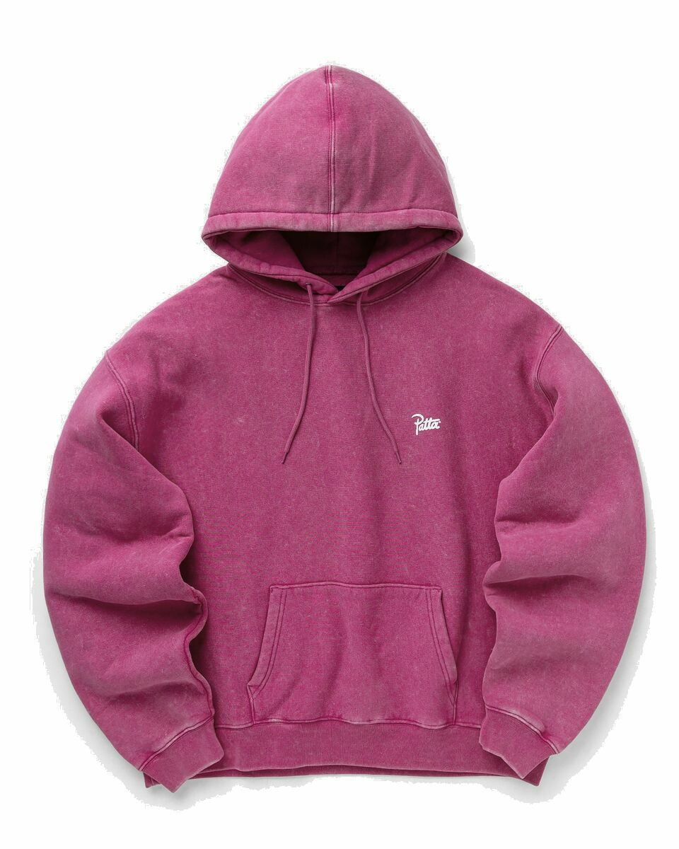Photo: Patta Classic Washed Hooded Sweater Red - Mens - Hoodies
